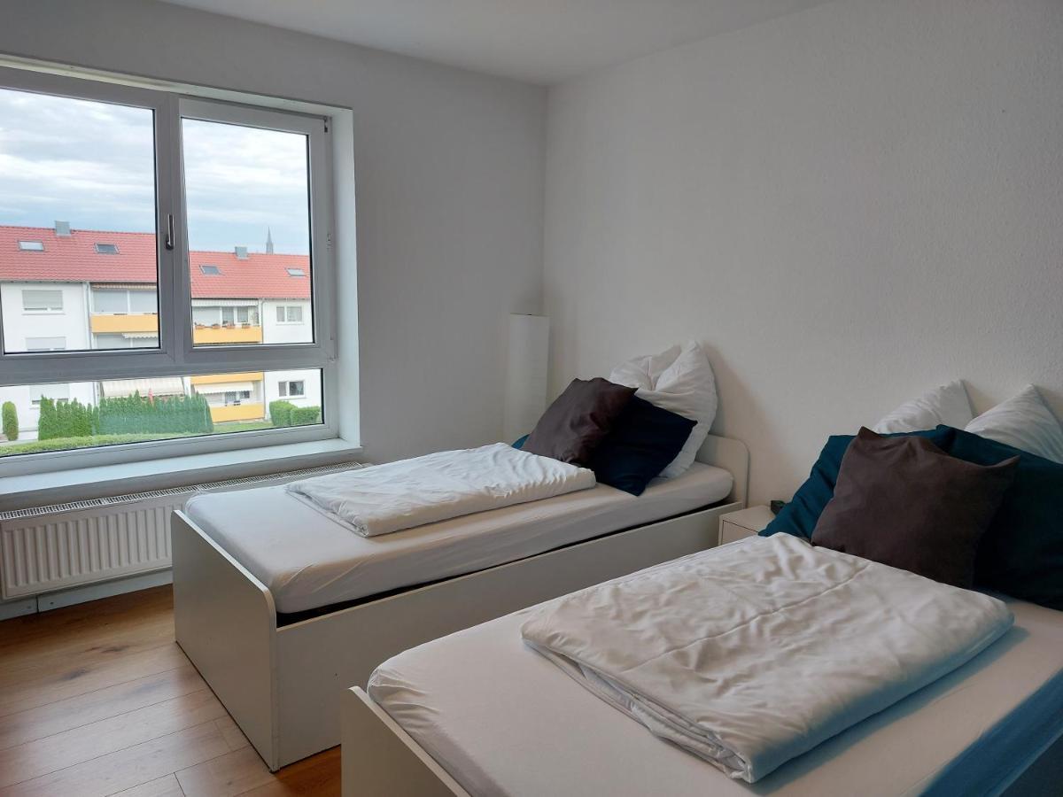 Rooftop Apartments - Doppelzimmer In Gemeinschaftsunterkunft Ulm Buitenkant foto